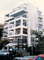 apartment buildings