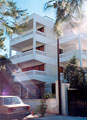 apartment buildings