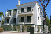 apartment buildings